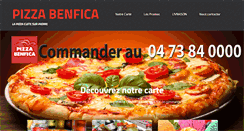 Desktop Screenshot of pizza-benfica.com